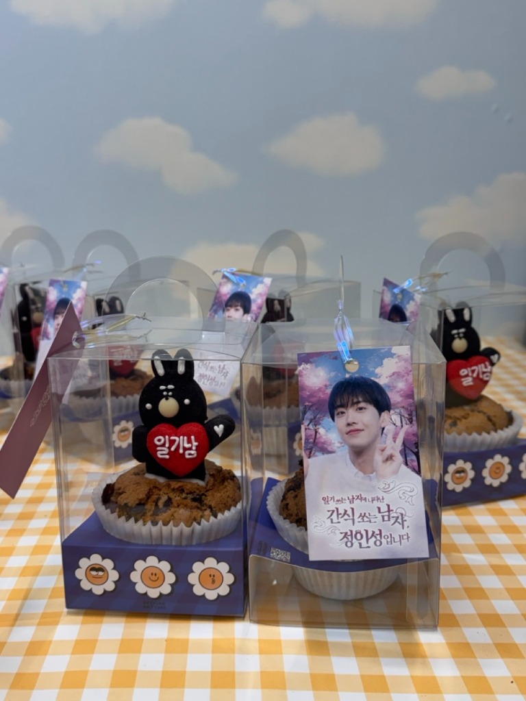 정인성 연예인조공 커스텀 브라우니 예시