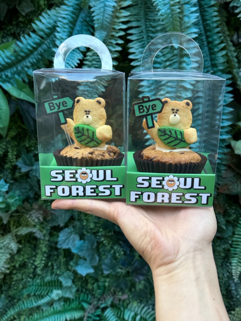 퇴사 인사 굿바이 커스텀 브라우니 예시